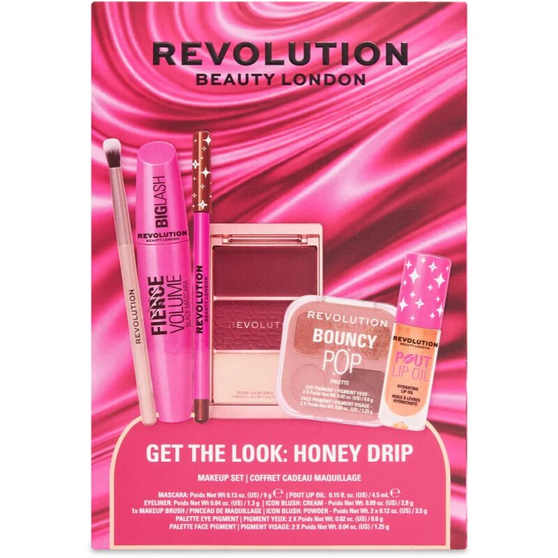 Revolution Get The Look Honey Drip подаръчен комплект за жени 1 бр.