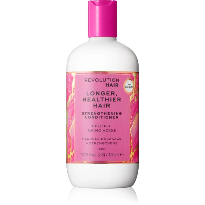 Revolution Haircare Longer Healthier подсилващ и възстановяващ балсам за дълга коса 400 мл.
