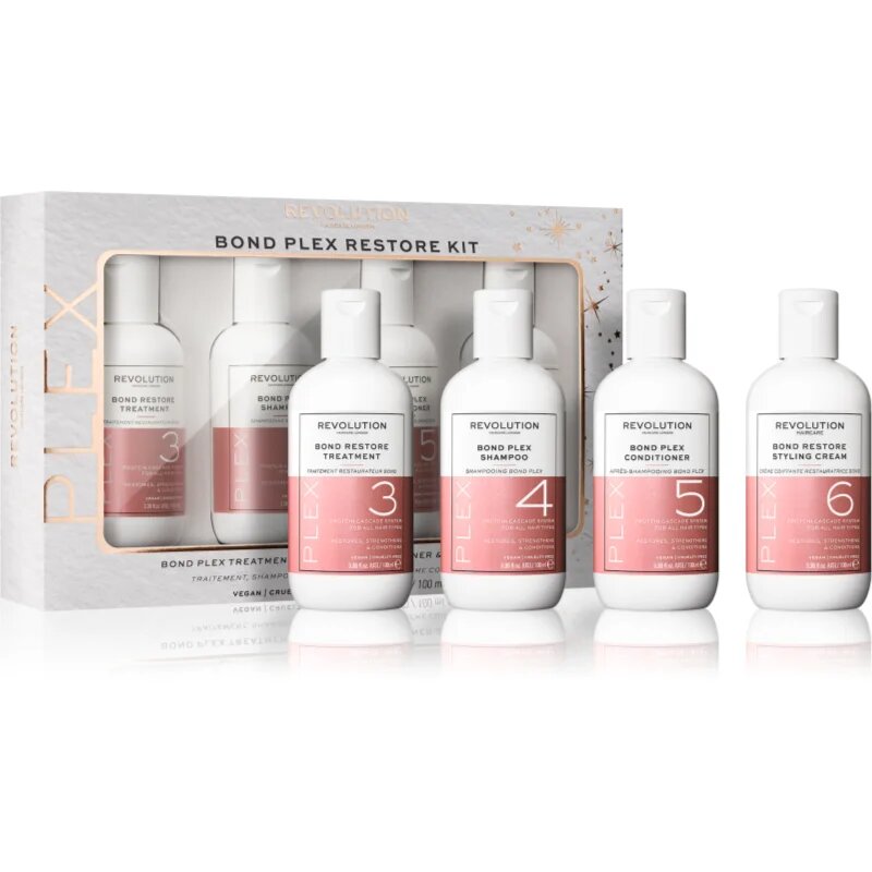 Revolution Haircare Plex Bond Restore Kit комплект за суха и увредена коса