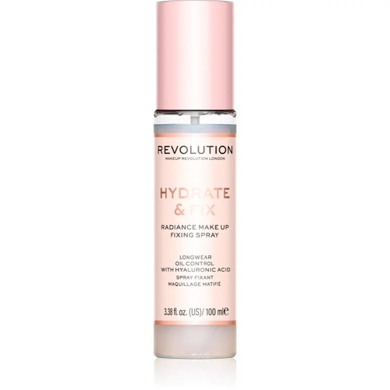 Revolution Hydrate & Fix фон дьо тен фиксатор 100 мл.