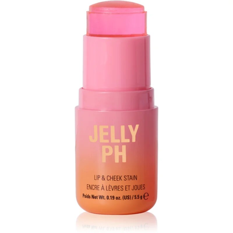 Revolution Jelly PH Lip & Cheek Stain нюанс за бузи и устни с реакция на pH 5.5 гр.