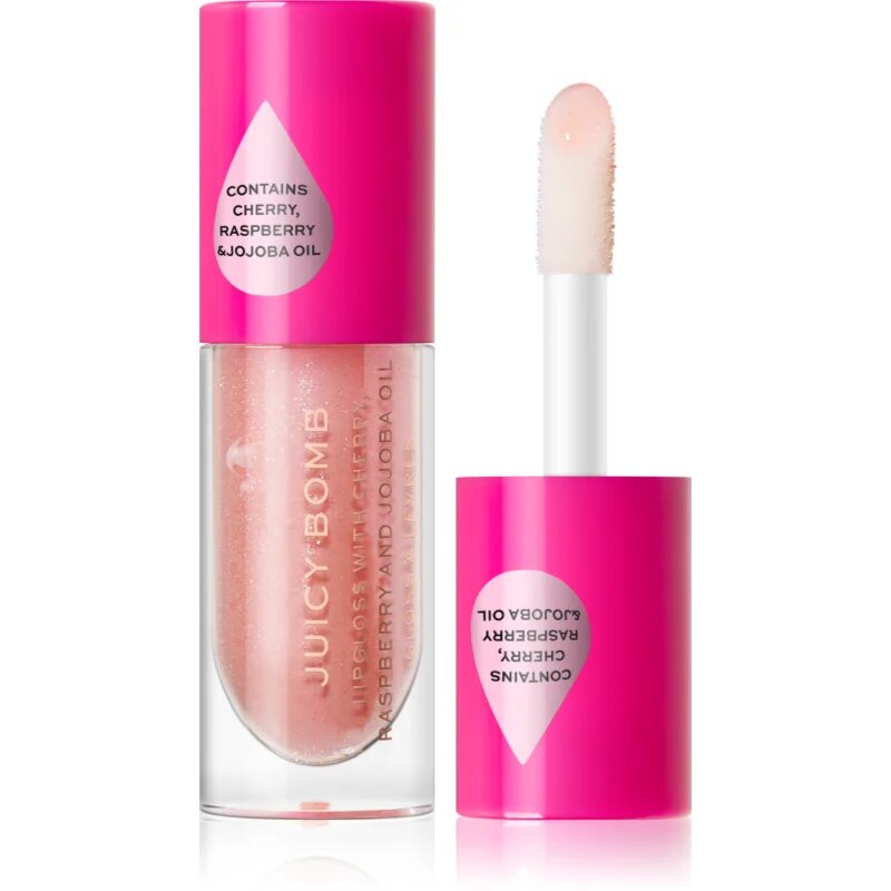 Revolution Juicy Bomb хидратиращ блясък за устни цвят Watermelon 4.6 гр.