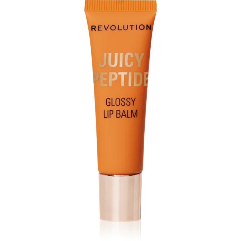 Revolution Juicy Peptide Lip Balm балсам за устни с пептиди цвят Peach Bellini Orange 8 мл.