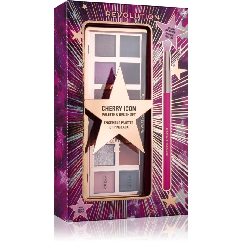 Revolution Makeup set Cherry Icon подаръчен комплект за очи