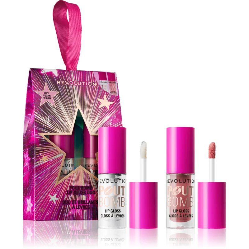 Revolution Makeup set Pout Bomb подаръчен комплект за устни