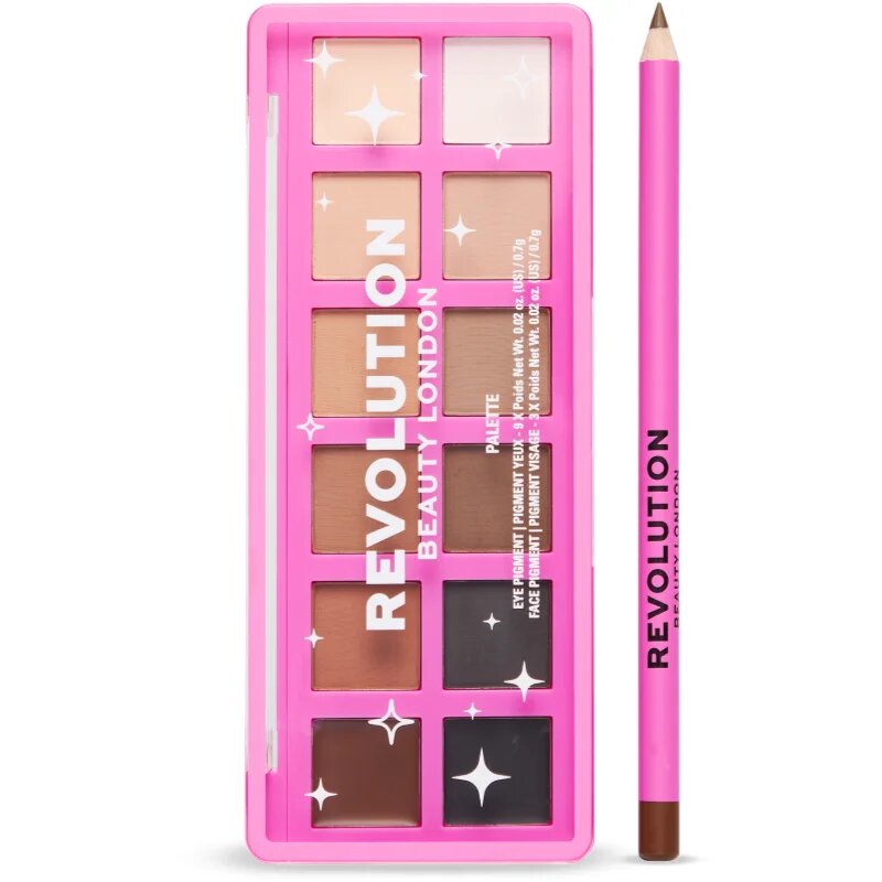Revolution Master Nudes Edit подаръчен комплект за очи за жени 1 бр.