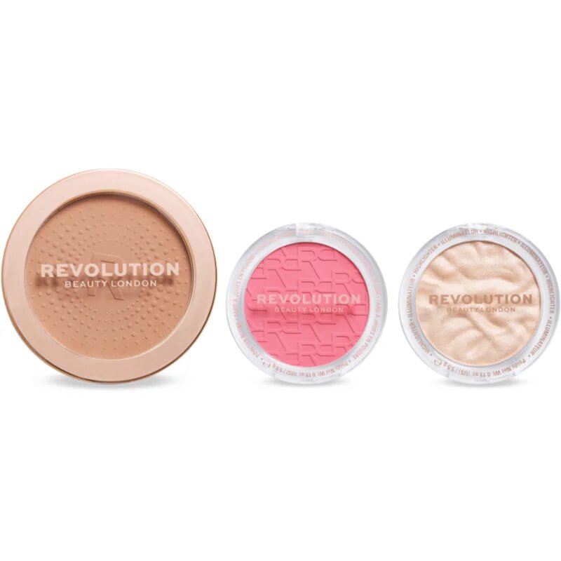 Revolution Party Glow Trio подаръчен комплект за озаряване на лицето 1 бр.