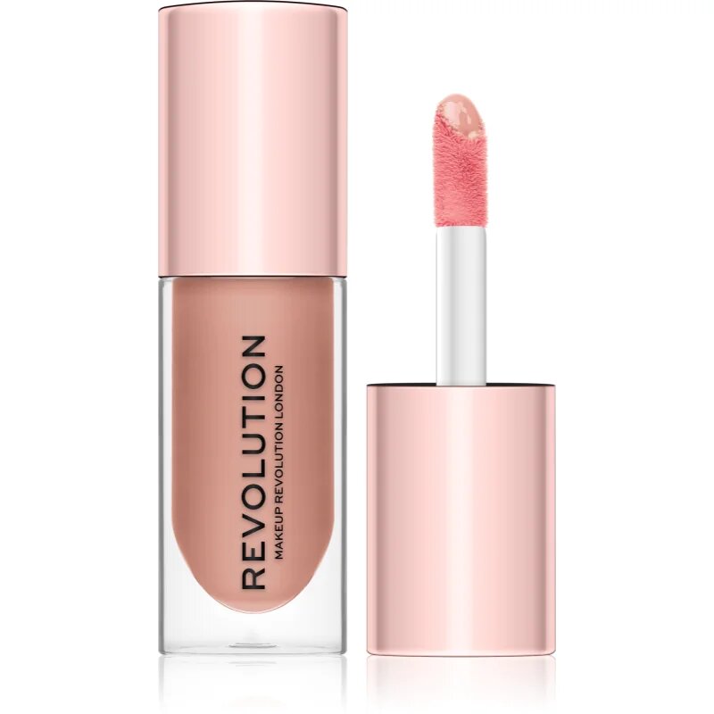Revolution Pout Bomb блясък за устни за по-голям обем със силен гланц цвят Candy 4.6 мл.