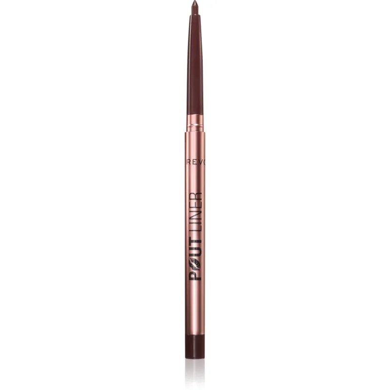 Revolution Pout Liner молив за устни за увеличаване на обема цвят Deepest Mauve 0.2 гр.