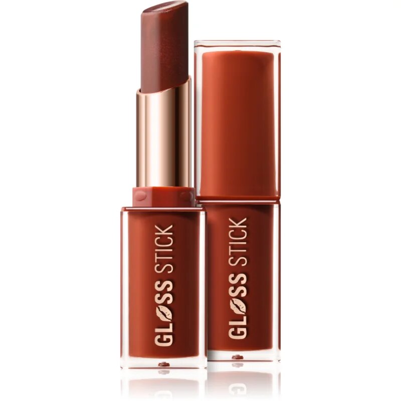Revolution Pout Lip Gloss Stick хидратиращ гланц за устни цвят Shimmer Toasted Caramel 3 гр.