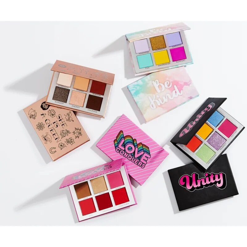 Revolution Power Shadow Palette палитра сенки за очи цвят Love Conquers 6.6 гр.