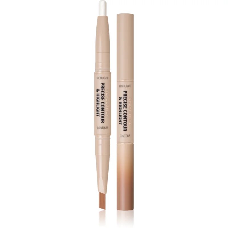 Revolution Precise Contour & Highlight двустранна контурираща писалка цвят Light 1.45 гр.