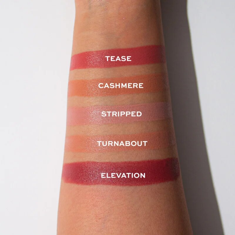 Revolution PRO Lipstick Collection сатенено червило подаръчен комплект цвят Blushed Nudes 5x32 гр.