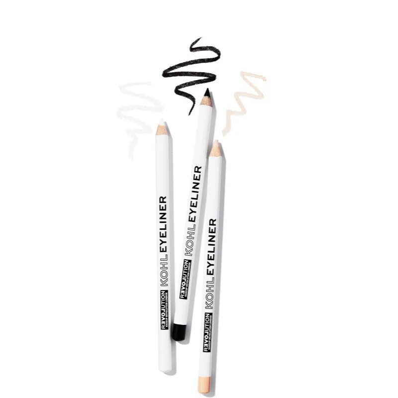 Revolution Relove Kohl Eyeliner молив за очи цвят Black 12 гр.