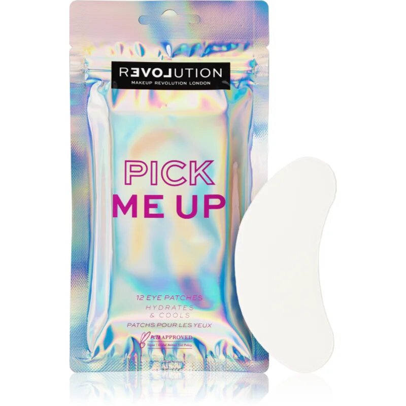 Revolution Relove Pick Me Up маска за околоочната зона с охлаждащ ефект 12x1 бр.