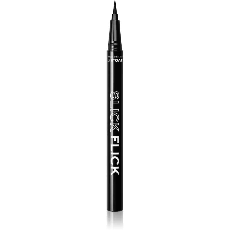 Revolution Relove Slick Flick прецизна течна очна линия цвят Black 07 гр.