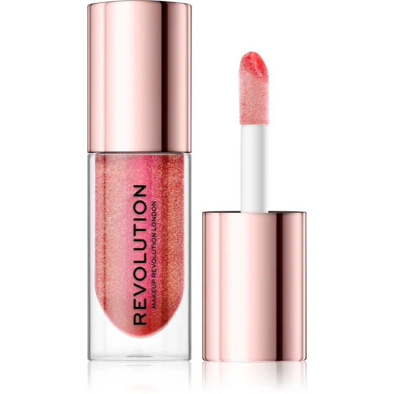 Revolution Shimmer Bomb блясък за устни с блестящи частици цвят Daydream 4.6 мл.