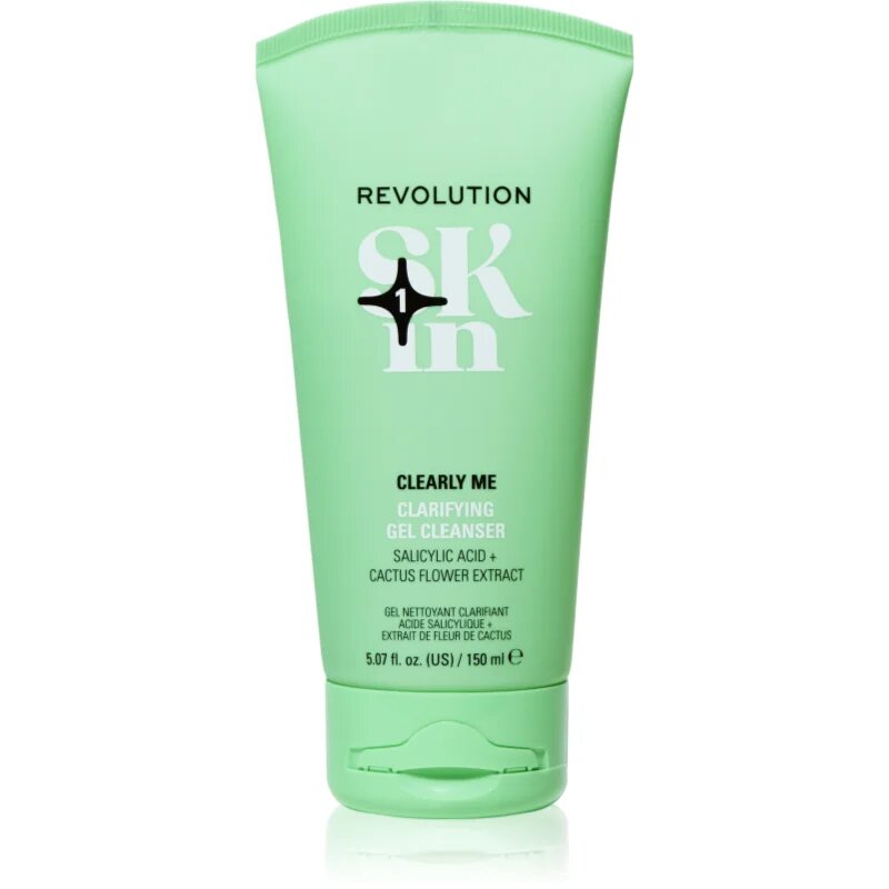 Revolution Skincare Clearly Clarify 2% Salicylic Acid Clarifying Cleansing Gel почистващ гел за лице 150 мл.