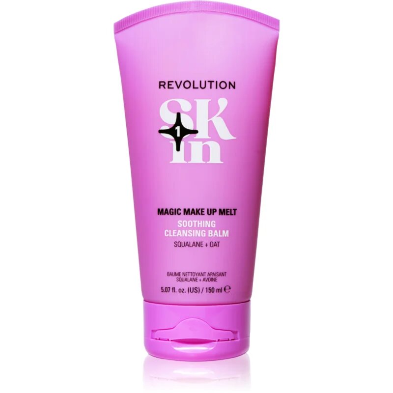 Revolution Skincare Go Gentle Squalane & Oat Soothing Cleansing Balm дълбоко почистващ балсам с успокояващ ефект 150 мл.