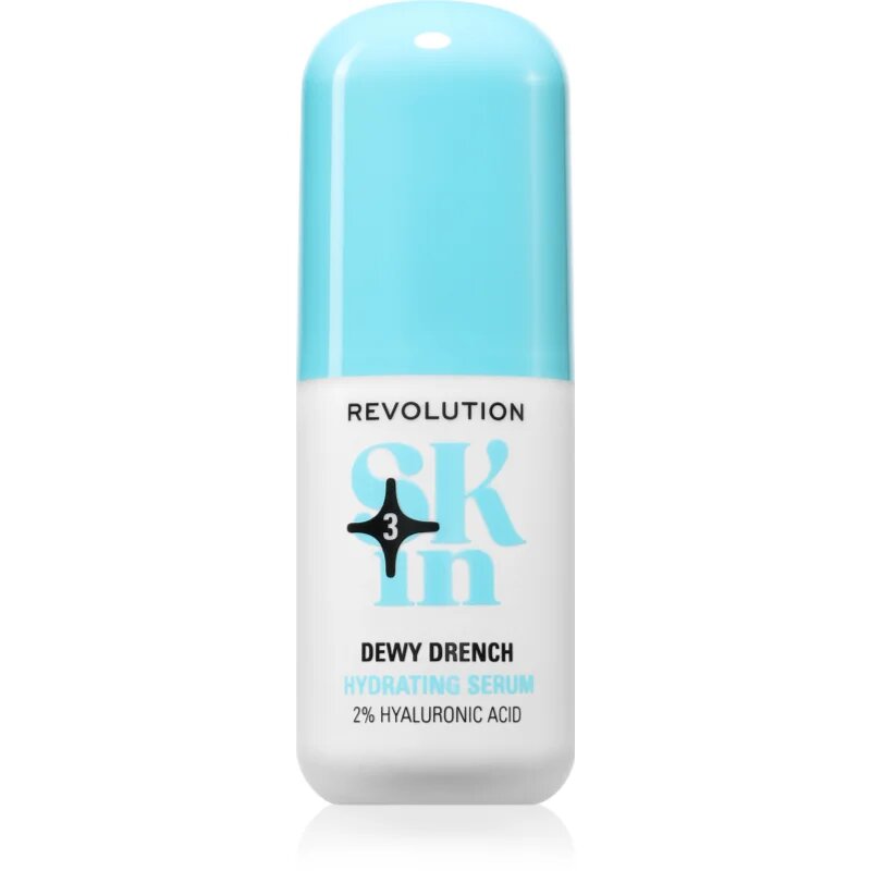 Revolution Skincare Happy Hydrate 2% Hyaluronic Acid Hydrating Serum хидратиращ серум с хиалуронова киселина 30 мл.
