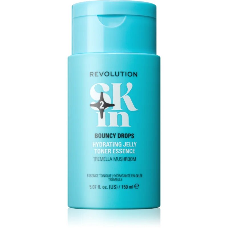 Revolution Skincare Happy Hydrate Tremella Mushroom Hydrating Toner Essence хидратиращ тоник с гел текстура 150 мл.