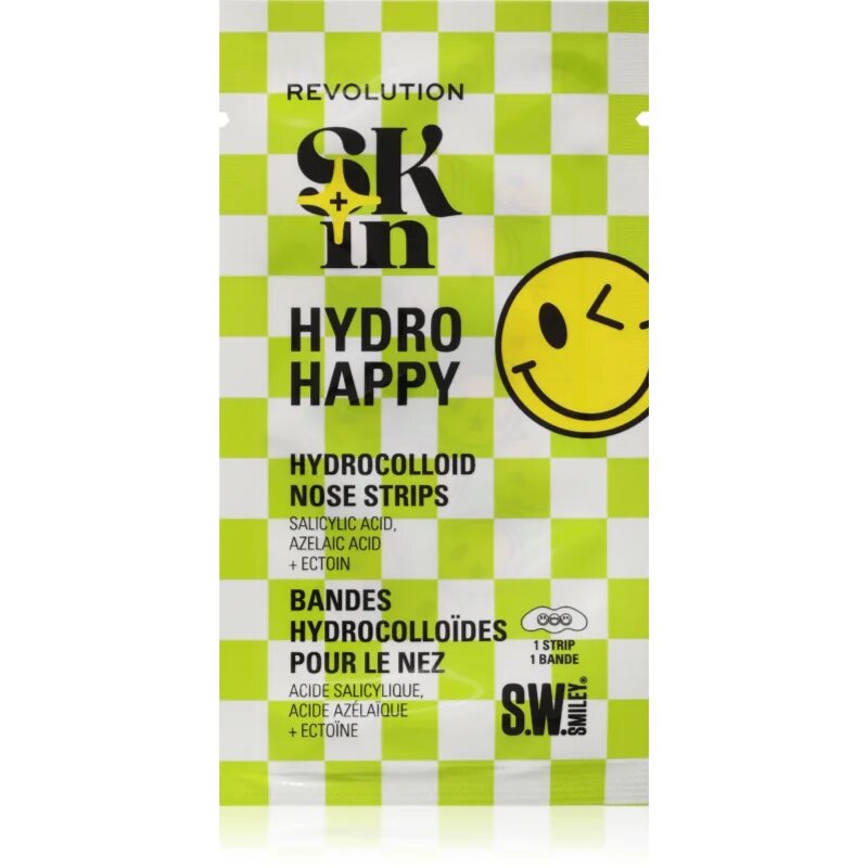 Revolution Skincare S.W.Smiley Skin отлепваща се маска за нос 8 бр.