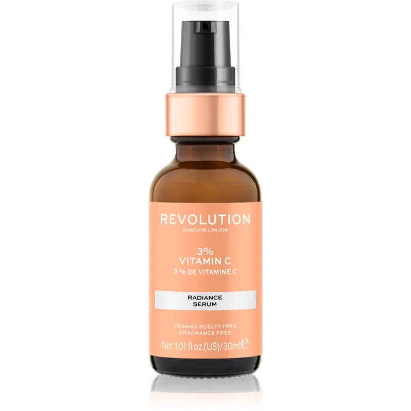 Revolution Skincare Vitamin C 3% озаряващ серум с витамин С 30 мл.