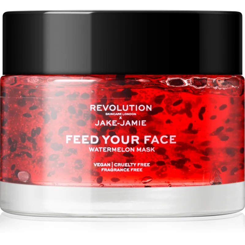 Revolution Skincare X Jake-Jamie Watermelon хидратираща маска за лице 50 мл.
