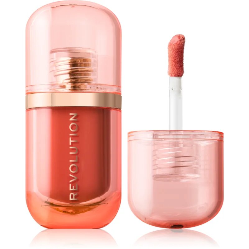 Revolution Superdewy Blush Burst течен руж цвят Peach Spritz 4.2 мл.