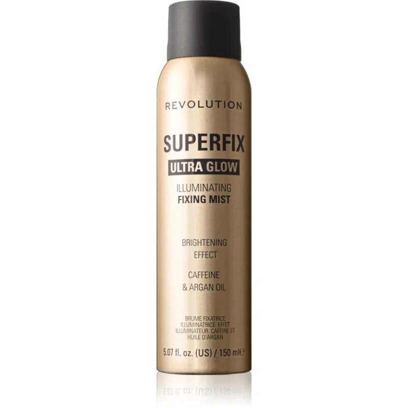 Revolution Superdewy Superfix озаряващ фиксиращ спрей 150 мл.