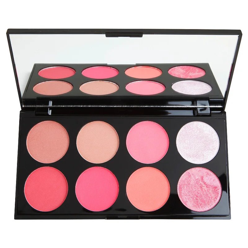 Revolution Ultra Blush палитра с ружове цвят Sugar and Spice 13 гр.
