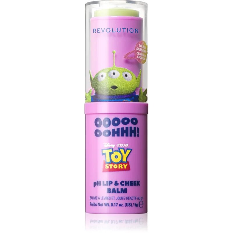Revolution X Toy Story самооцветяващ се рН балсам за устни и скули 5 гр.