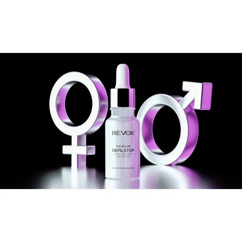 Revox B77 Depilstop Serum продукт забавящ растежа на космите за лице и тяло 20 мл.