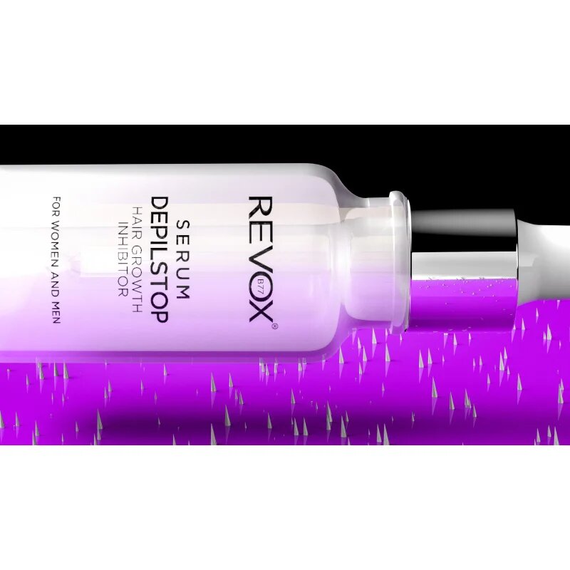 Revox B77 Depilstop Serum продукт забавящ растежа на космите за лице и тяло 20 мл.