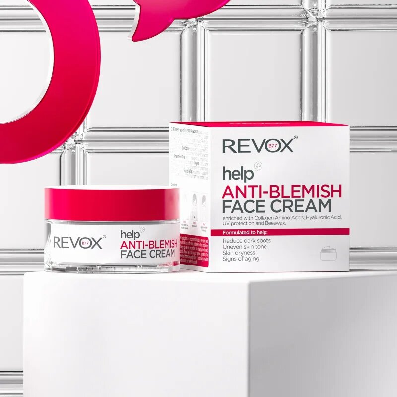 Revox B77 Help Anti-Blemish Face Cream хидратиращ крем против несъвършенства на кожата 50 мл.