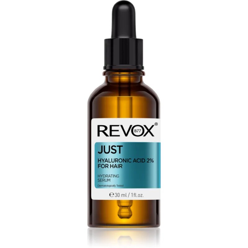 Revox B77 JUST Hyaluronic Acid 2% for Hair хидратиращ серум за коса и скалп 30 мл.