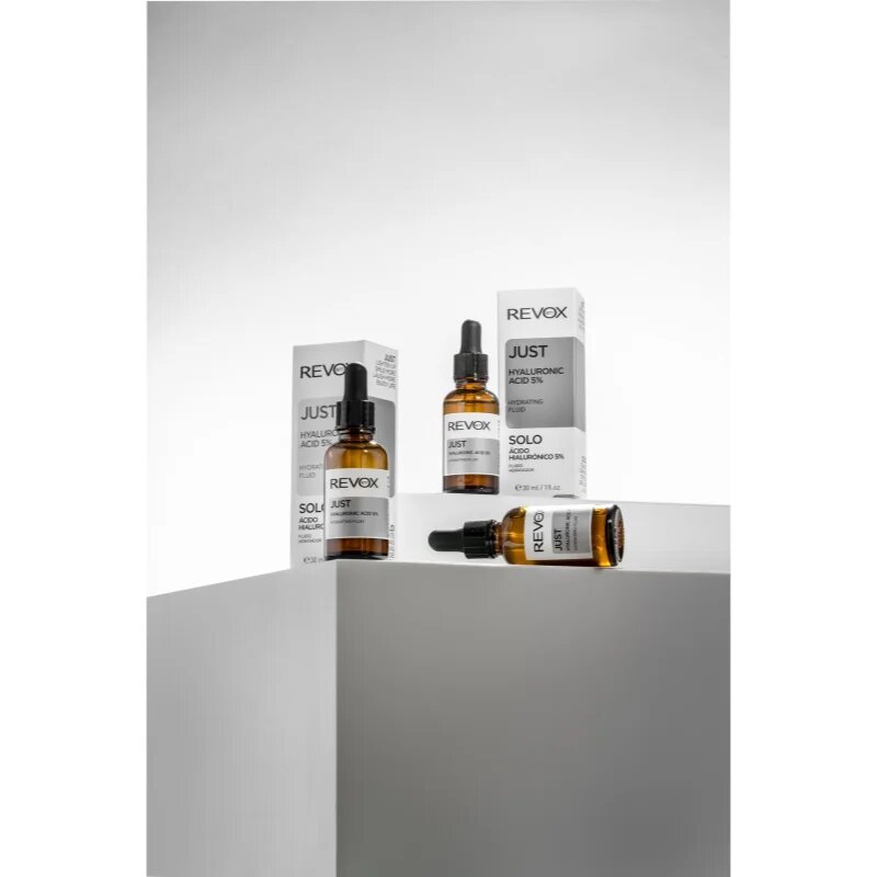 Revox B77 Just Hyaluronic Acid 5% хидратиращ флуид на лицето и шията 30 мл.