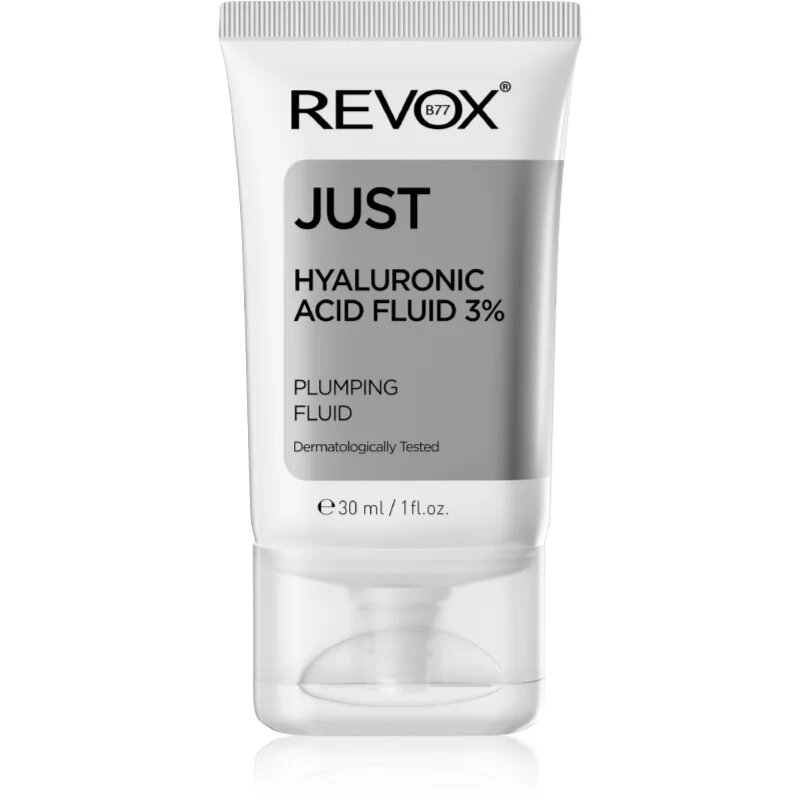 Revox B77 JUST Hyaluronic Acid Fluid 3% лек хидратиращ флуид за лице 30 мл.