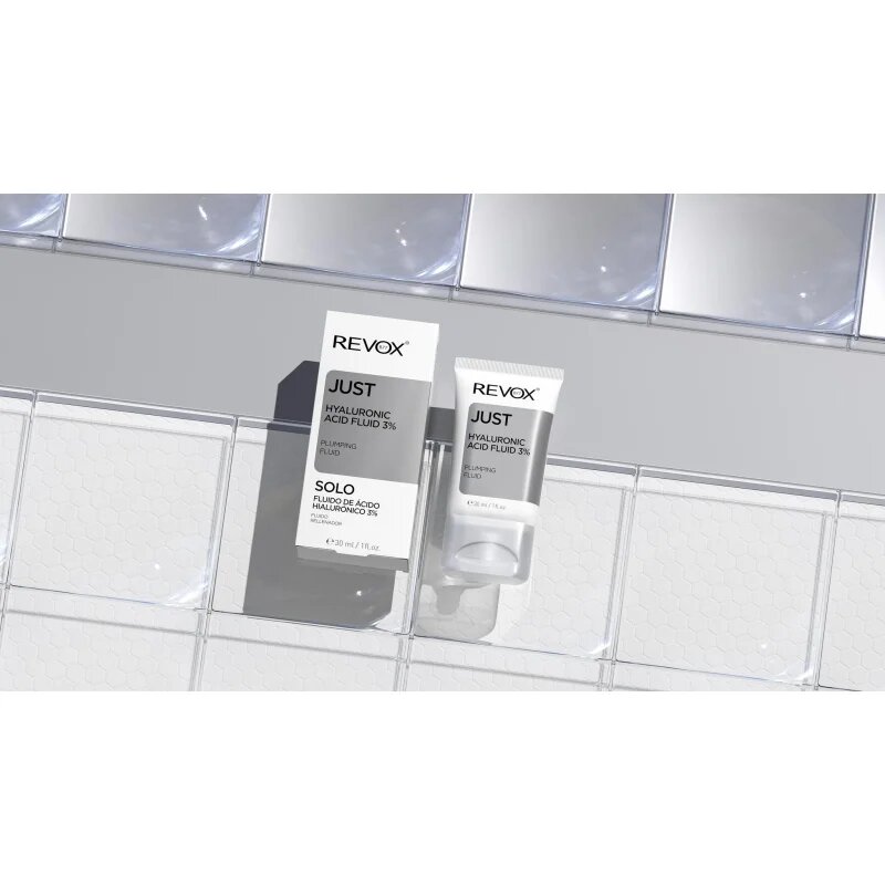 Revox B77 JUST Hyaluronic Acid Fluid 3% лек хидратиращ флуид за лице 30 мл.