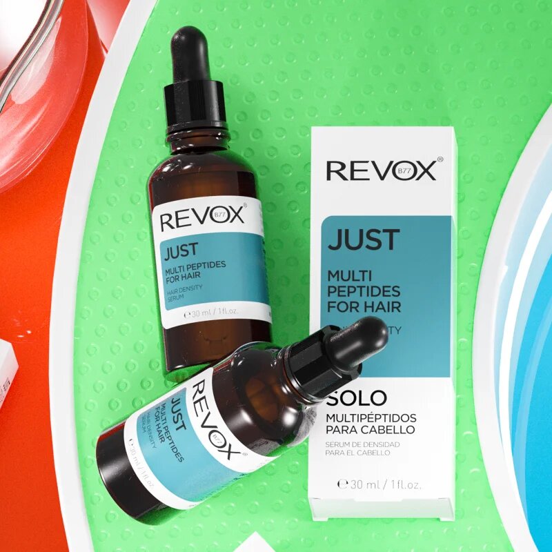 Revox B77 JUST Multi Peptides for Hair серум за обновяване на гъстотата на косата 30 мл.