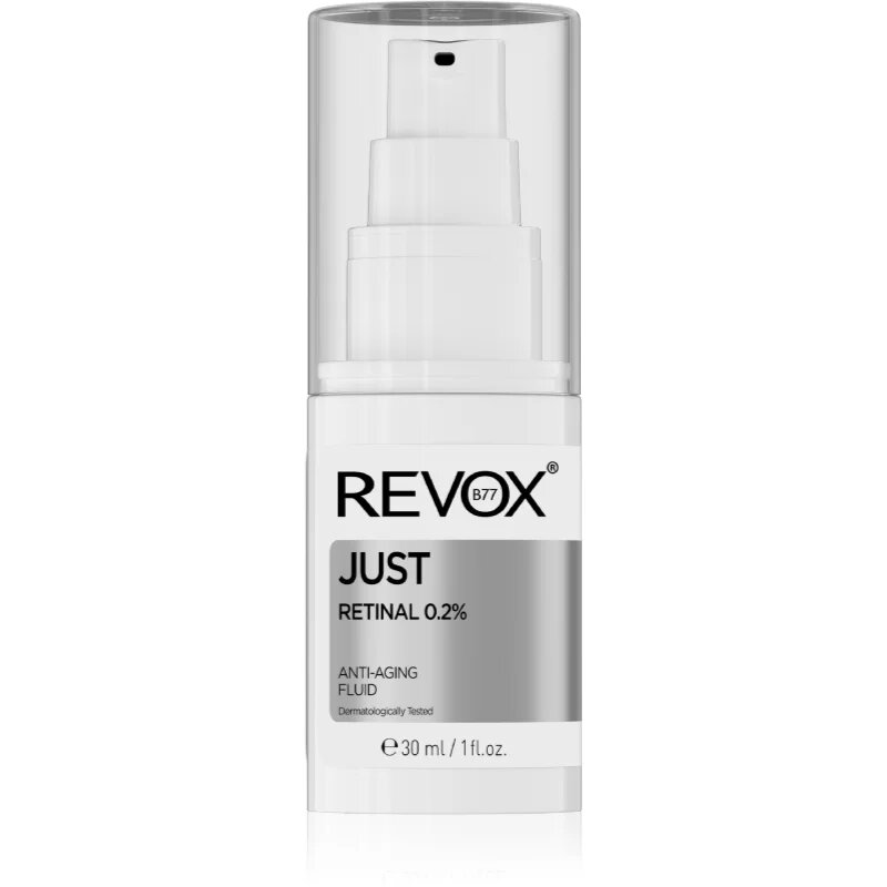 Revox B77 JUST Retinal 0.2% Fluid мултикоригиращ флуид против стареене на кожата 30 мл.