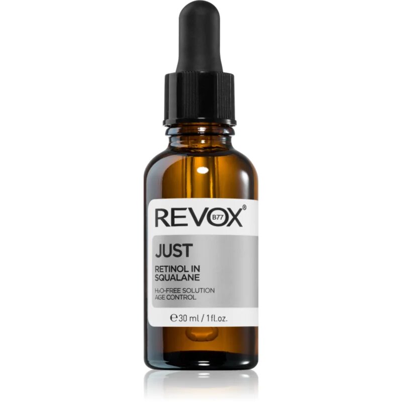 Revox B77 Just Retinol In Squalane ретинолов серум против бръчки на лицето и шията 30 мл.