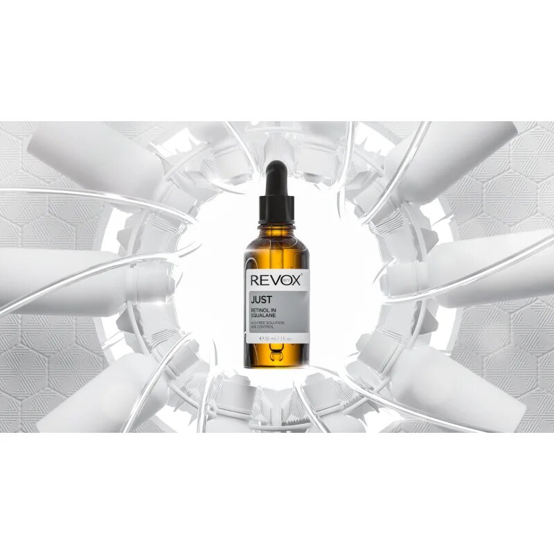 Revox B77 Just Retinol In Squalane ретинолов серум против бръчки на лицето и шията 30 мл.