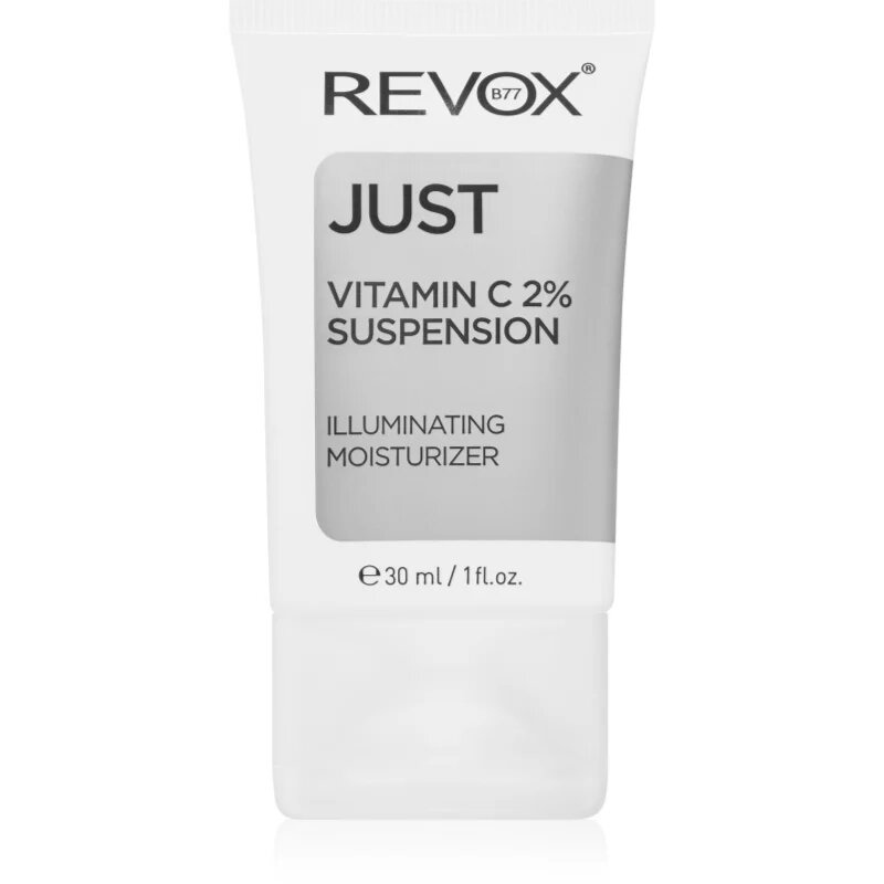 Revox B77 Just Vitamin C 2% Suspension озаряващ хидратиращ крем на лицето и шията 30 мл.
