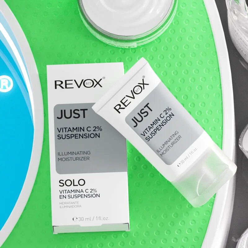 Revox B77 Just Vitamin C 2% Suspension озаряващ хидратиращ крем на лицето и шията 30 мл.