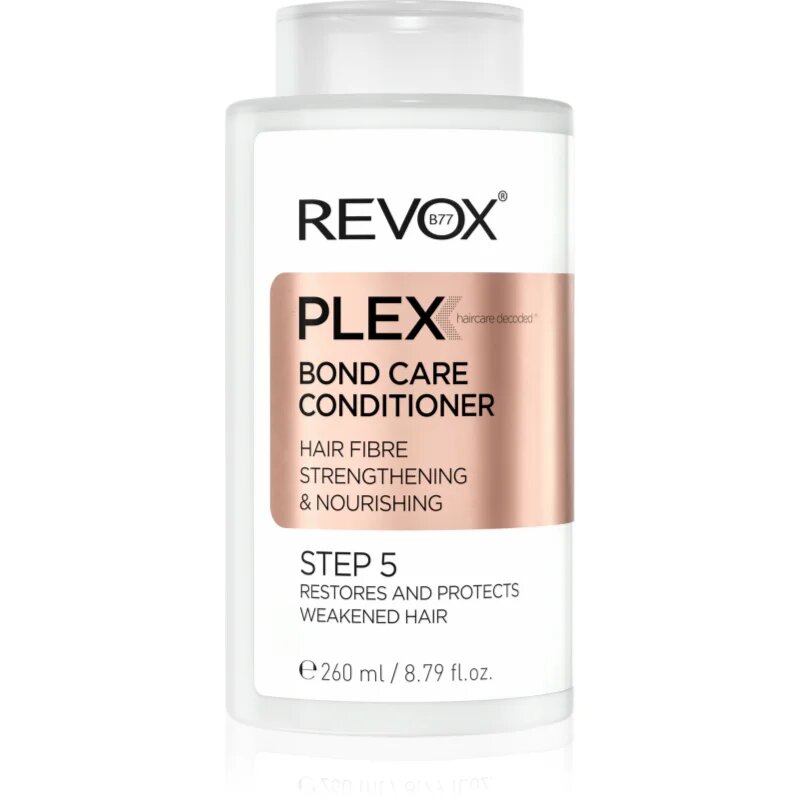 Revox B77 PLEX Bond Care Conditioner. Step 5 подхранващ балсам за укрепване на косата 260 мл.