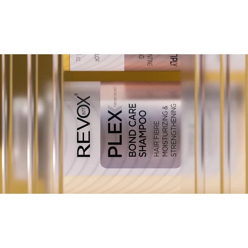 Revox B77 PLEX Bond Care Shampoo. Step 4 подсилващ шампоан с хидратиращ ефект 260 мл.