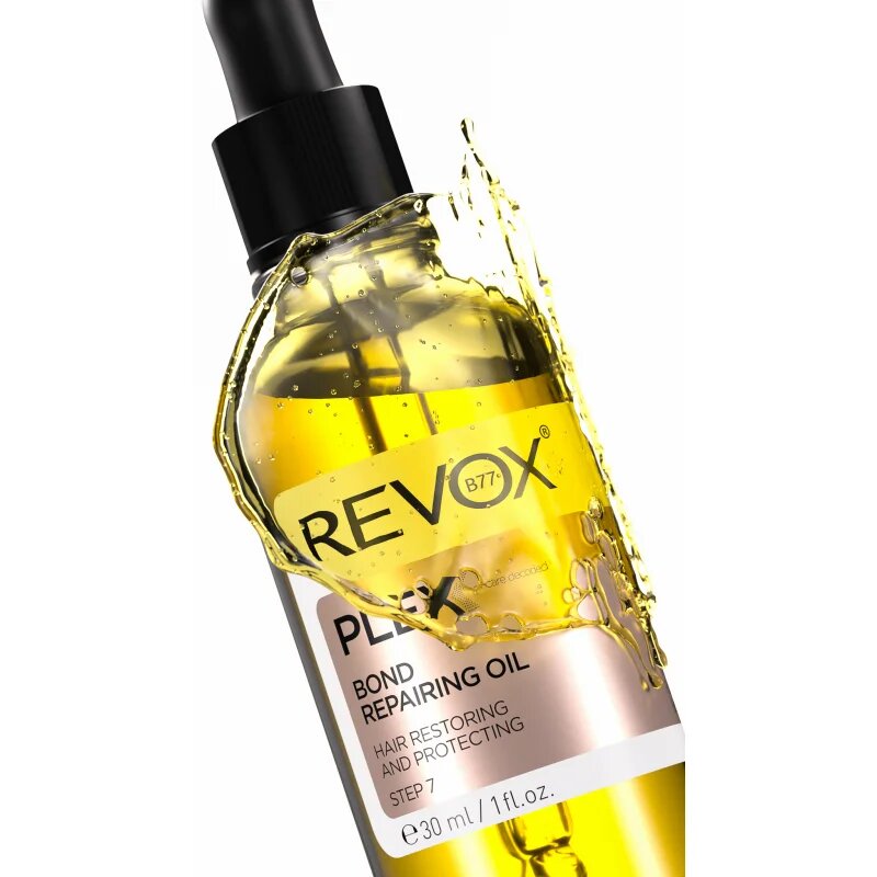 Revox B77 PLEX Bond Repairing Oil. Step 7 подхранващо масло за блясък и мекота на косата 30 мл.