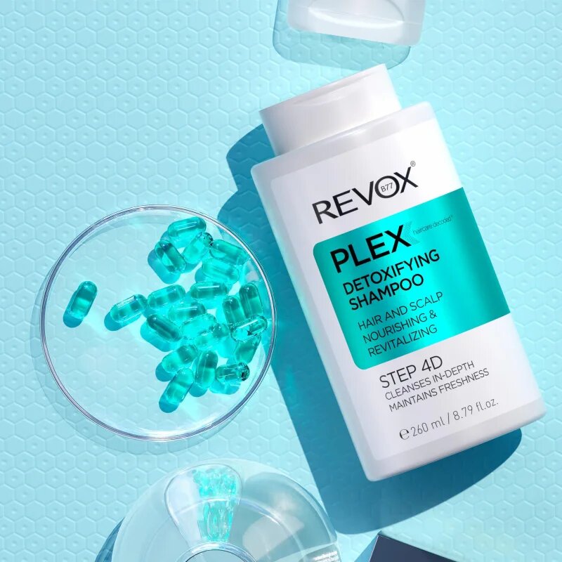 Revox B77 PLEX Detoxifying Shampoo. Step 4D почистващ детоксикиращ шампоан 260 мл.