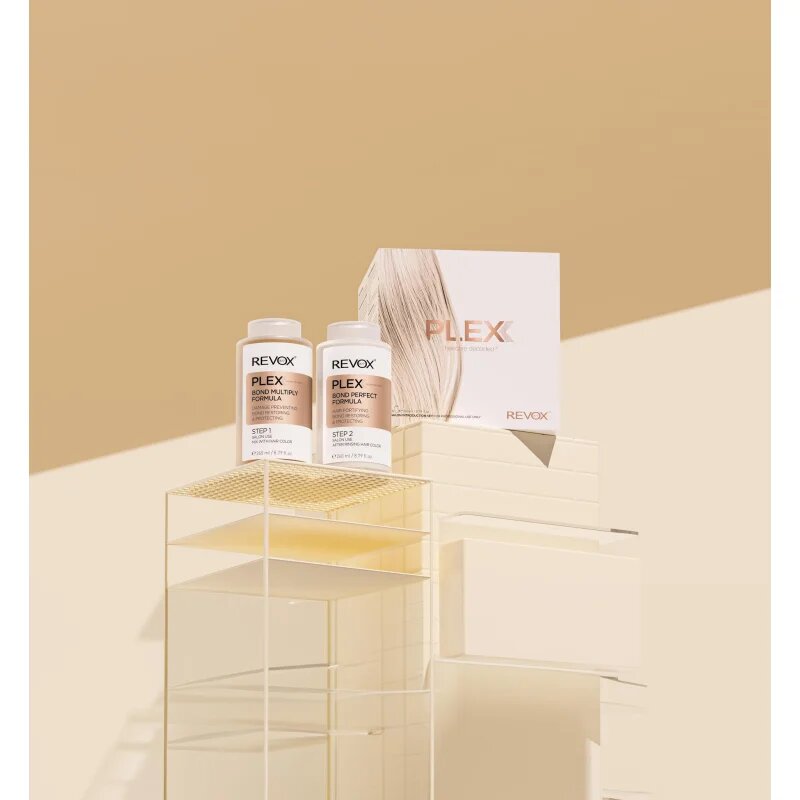 Revox B77 PLEX Hair Rebuilding System Professional Set комплект за боядисана и увредена коса за професионална употреба 3x260 мл.